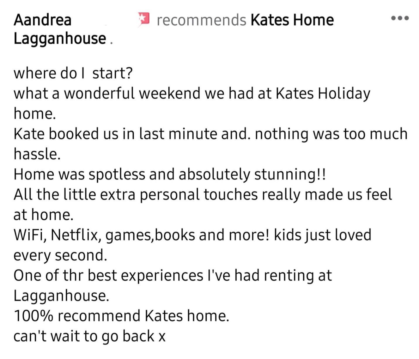 Kates Home Lagganhouse Woodland Way 19 Ballantrae Bagian luar foto